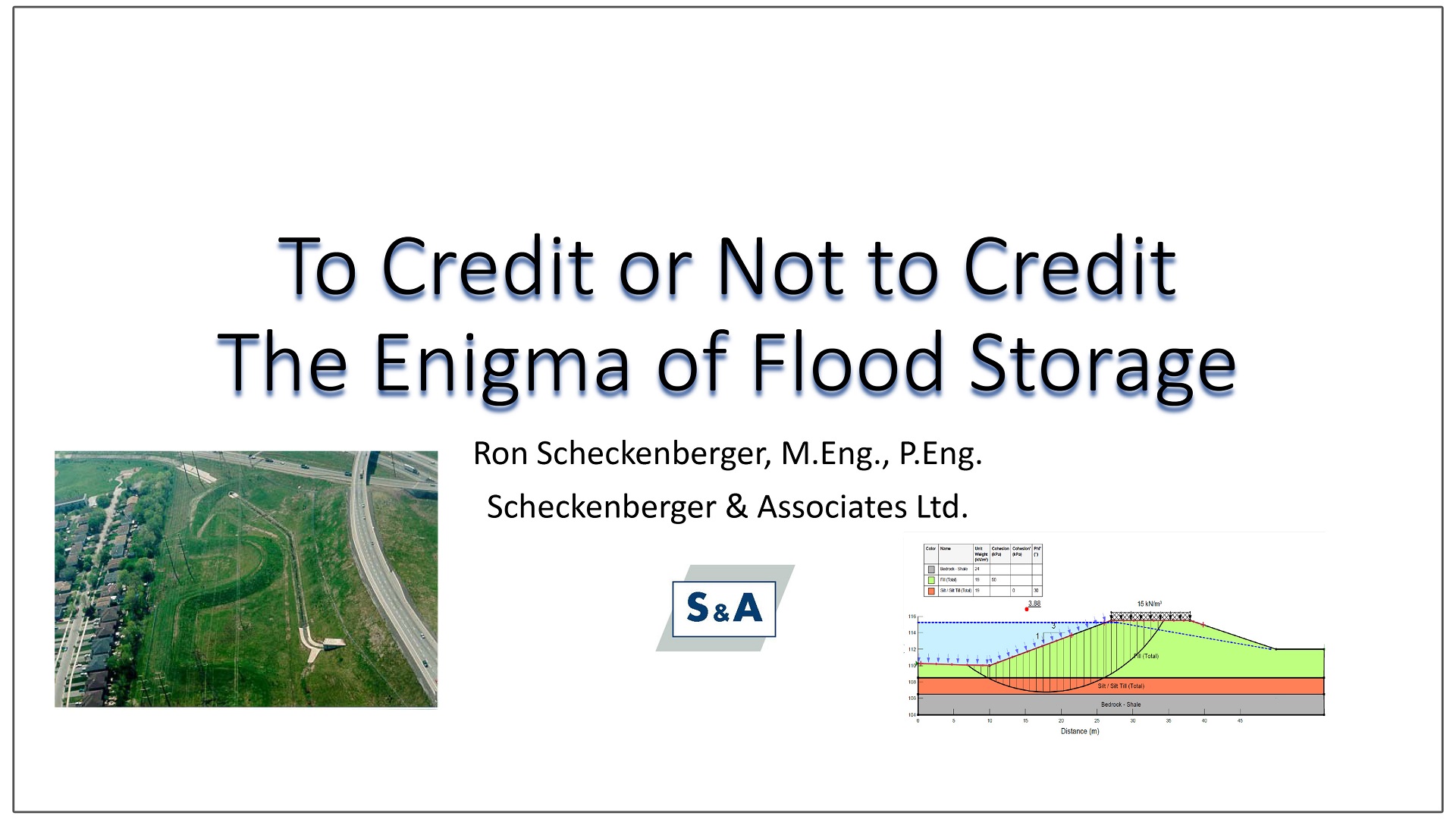 To Credit or Not to Credit - The Enigma of Flood Storage