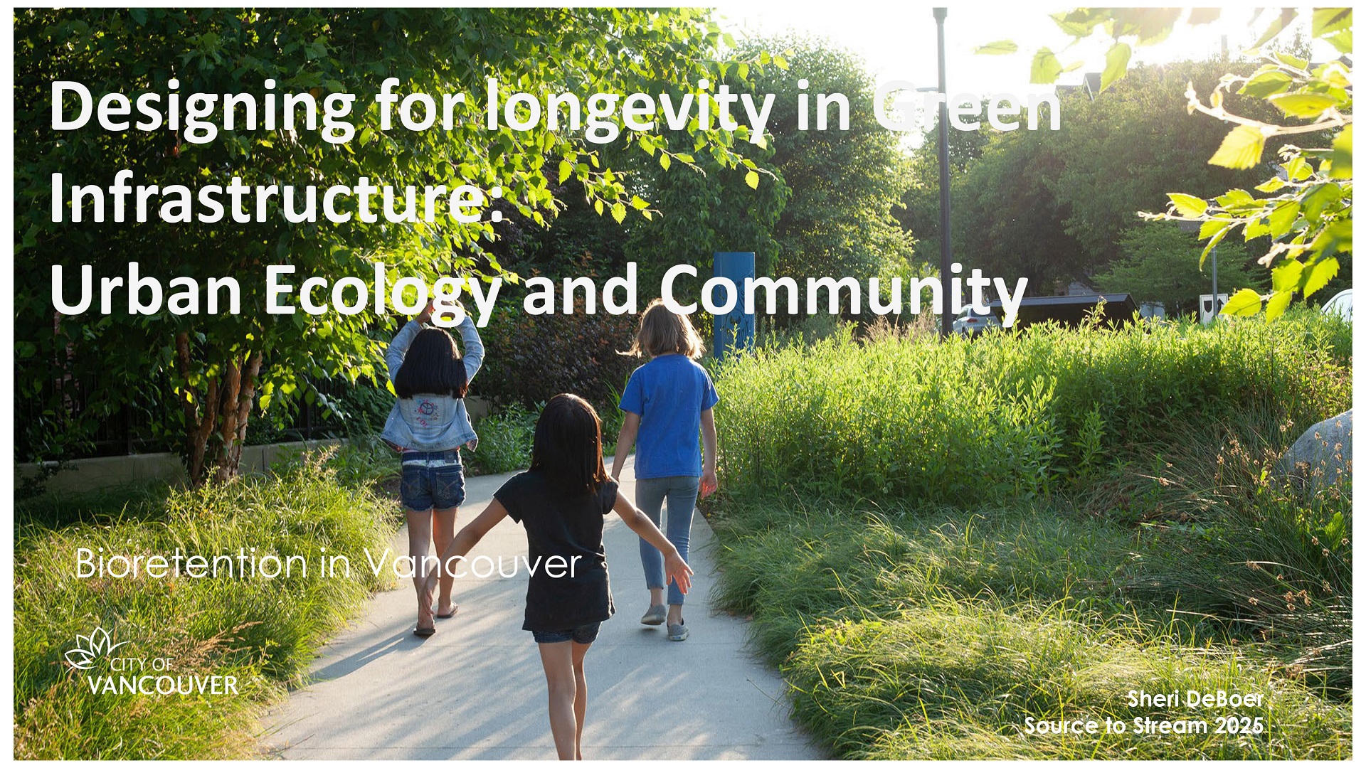 Designing for System Longevity in Green Infrastructure - Urban Ecology and Community