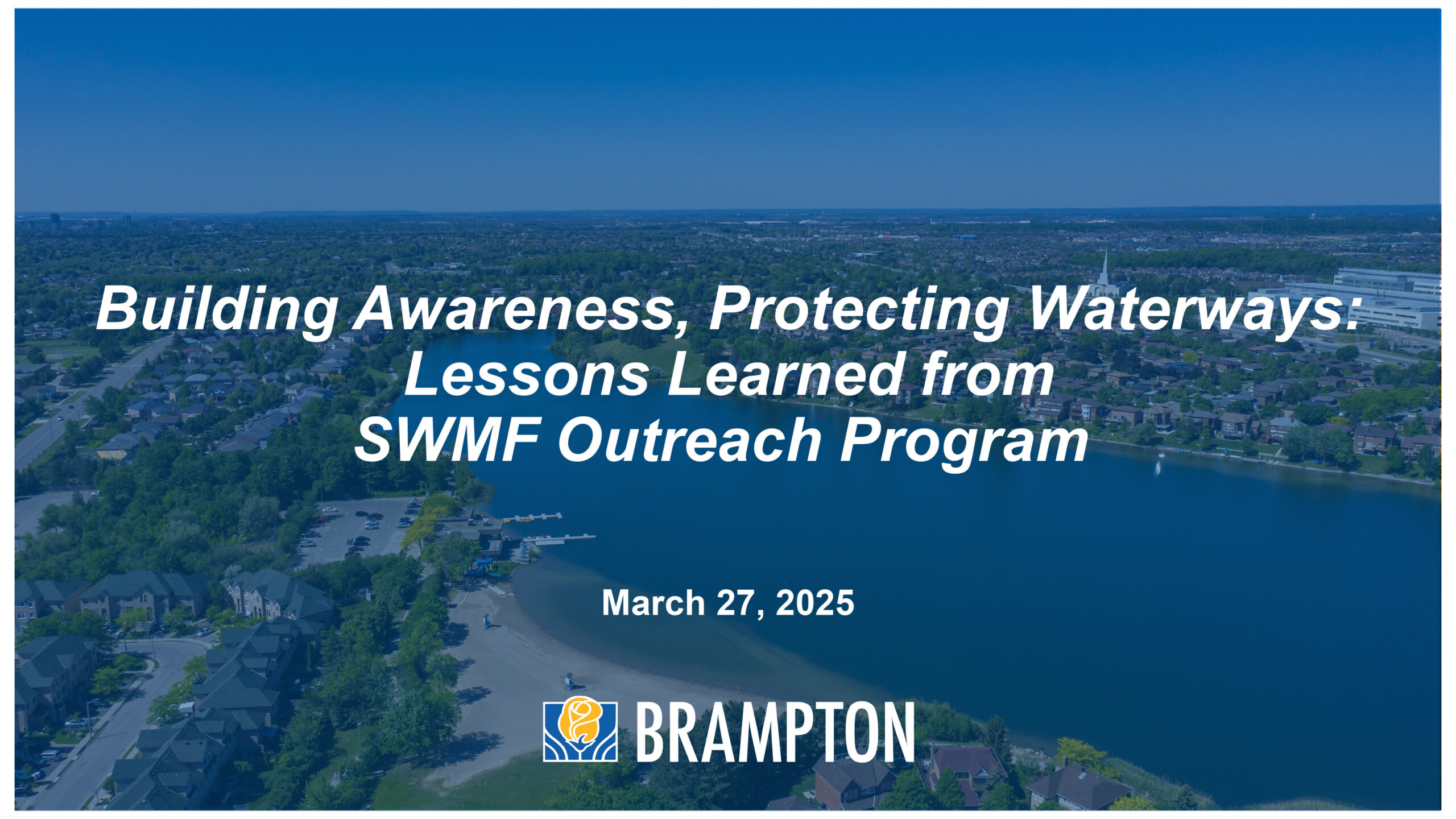 Building Awareness, Protecting Waterways: Lessons Learned from SWMF Outreach Program